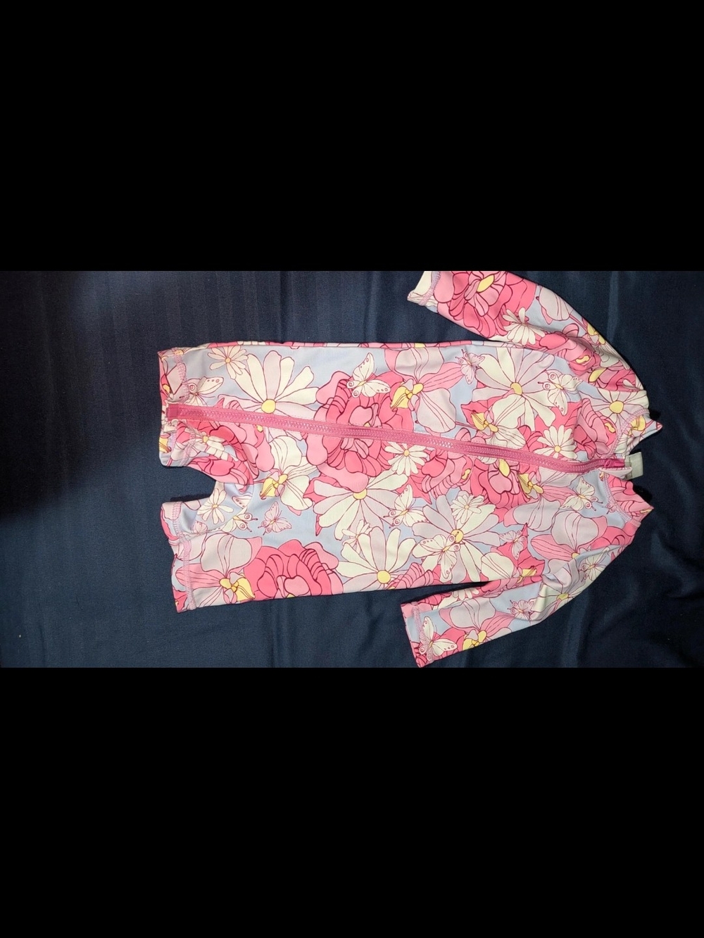 Pink Floral Swimsuit
